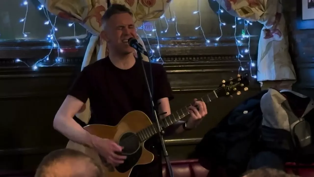 Paul Sheridan – Jame Connolly, Irish Citizen Army (LIVE), 2024-01-28, Tolbooth Bar, Glasgow