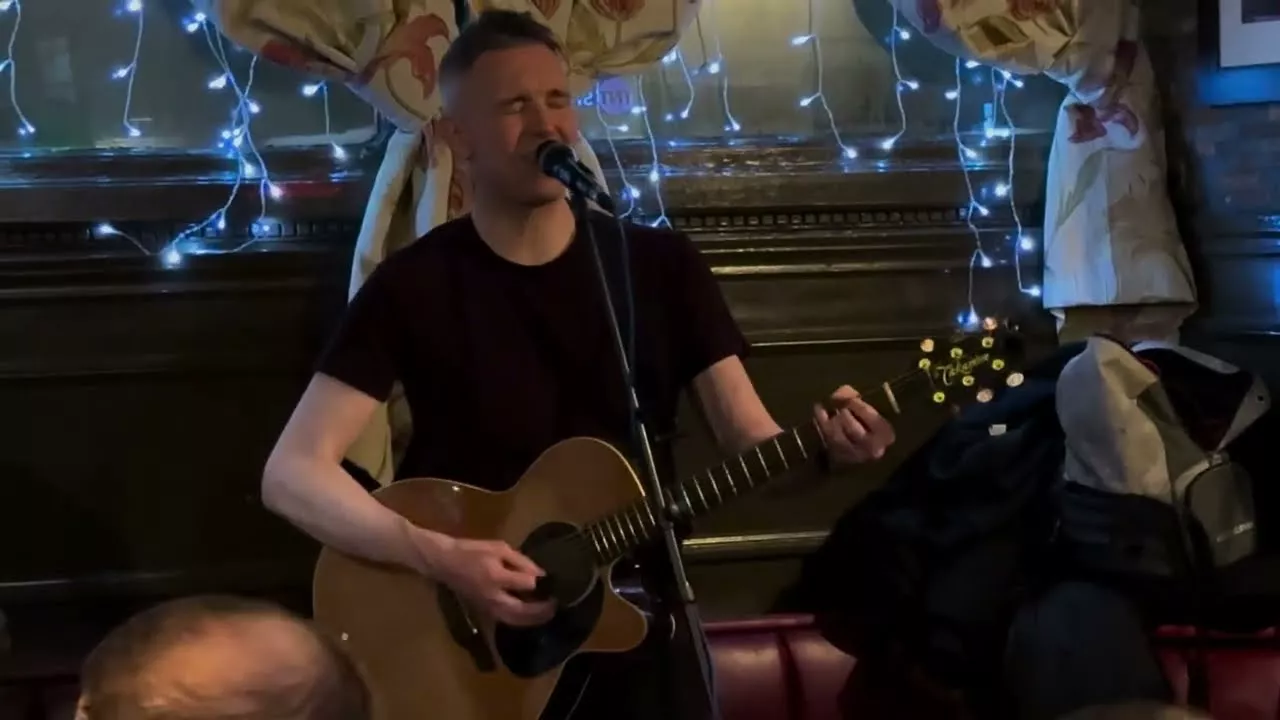 Paul Sheridan – Jame Connolly, Irish Citizen Army (LIVE), 2024-01-28, Tolbooth Bar, Glasgow