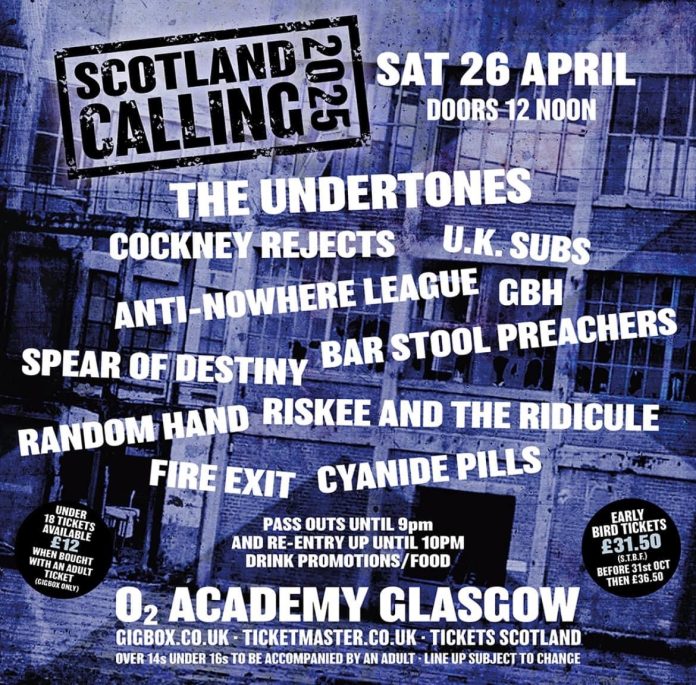 Scotland Calling, 2025-04-26, O2 Acadamy Glasgow, Glasgow