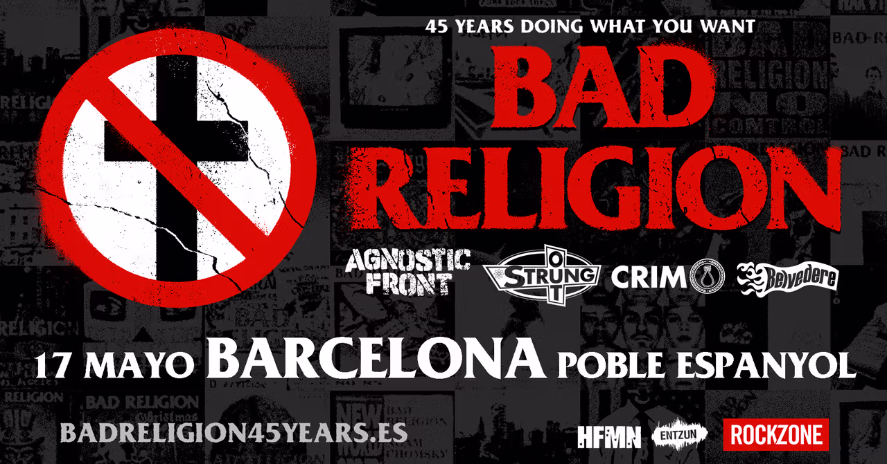 Bad Religion, 2025-05-17, Poble Espanyol, Barcelona